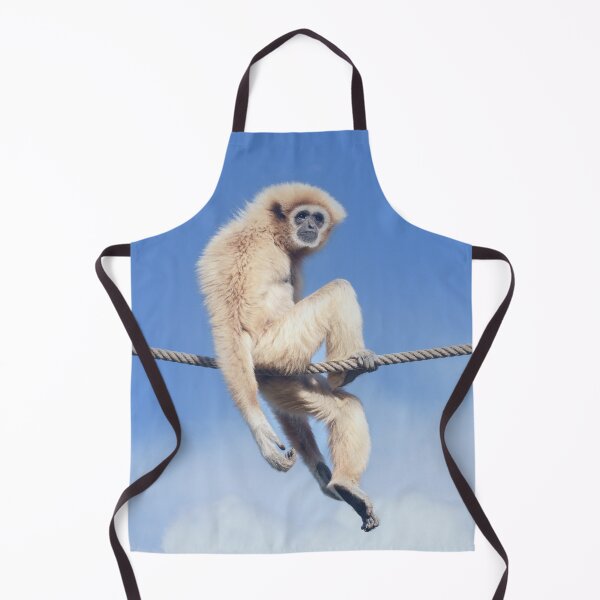 Item preview, Relaxed Gibbon Sitting on a Rope in the Sun designed and sold by rawshutterbug.