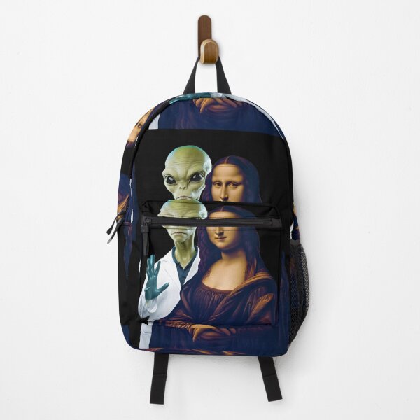 Item preview, Alien and Mona Lisa Fusion designed and sold by Into The Rabbit Hole.