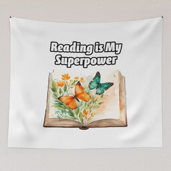 Item preview, Reading is My Superpower 1 designed and sold by Tom-Johnson.