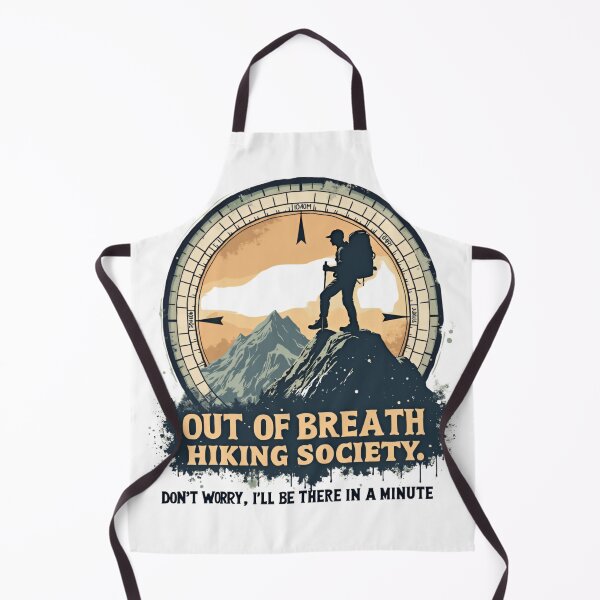Item preview, Out of Breath Hiking Society  Funny Hiking designed and sold by ArtFromBeyond.