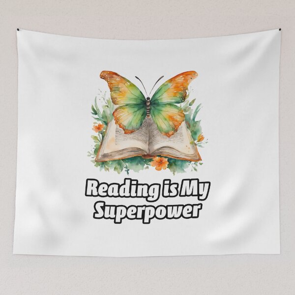 Item preview, Reading is My Superpower 2 designed and sold by Tom-Johnson.