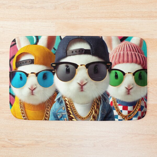 Item preview, Rabbits and glasses designed and sold by Azazel77.