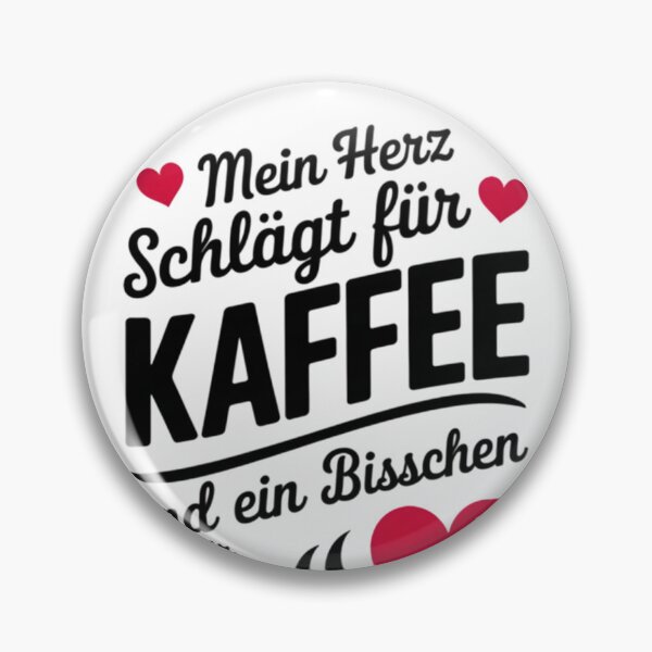 Artikelvorschau, Mein Herz schlägt für Kaffee entworfen und verkauft von DZ-Merch.