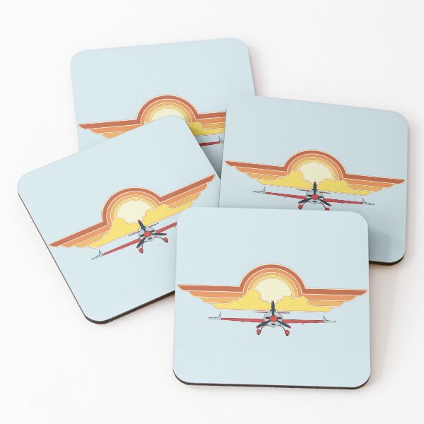 Item preview, Aviation Design Extra NG Stunt Plane Flying at Sunset designed and sold by skye-studio.