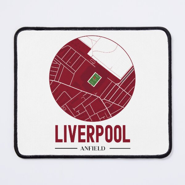 Item preview, Liverpool, Anfield Map designed and sold by Philip-p22.