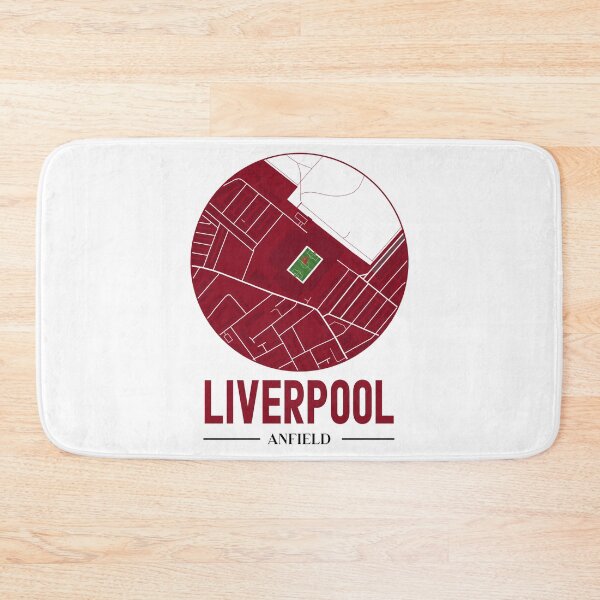 Item preview, Liverpool, Anfield Map designed and sold by Philip-p22.