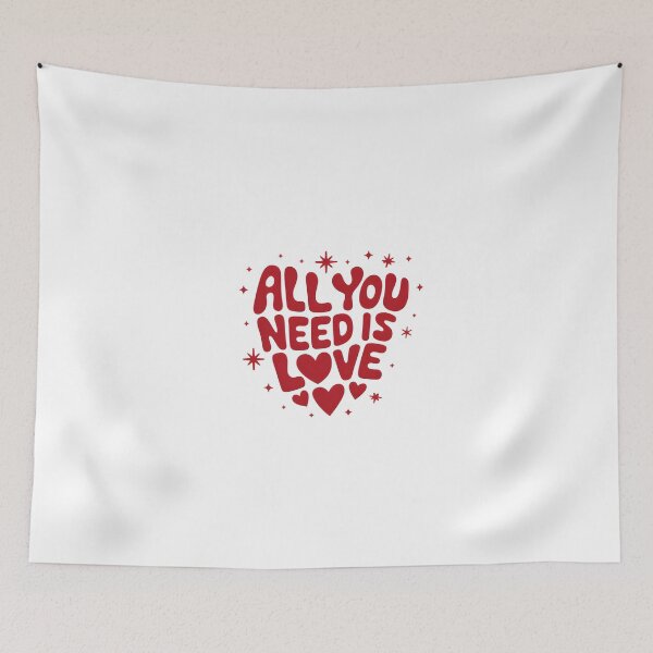 Item preview, All You Need Is Love - Retro Heart Design designed and sold by DZ-Merch.