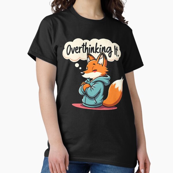 Item preview, Overthinking it Fox Design designed and sold by FoxyJags.