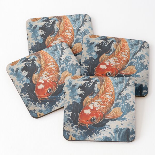 Item preview, Serenidad de Koi designed and sold by bapupa.
