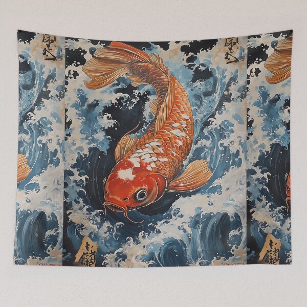 Item preview, Serenidad de Koi designed and sold by bapupa.
