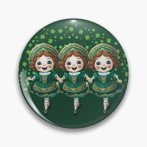 Item preview, Dancers in a green irish suit, Feis, Oireachtas, Ghillies,St Patricks Day,  Irish Dancer, Kiss Me im Irish designed and sold by KolorellaS.