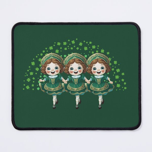 Item preview, Dancers in a green irish suit, Feis, Oireachtas, Ghillies,St Patricks Day, Irish Dancer, Kiss Me im Irish designed and sold by KolorellaS.