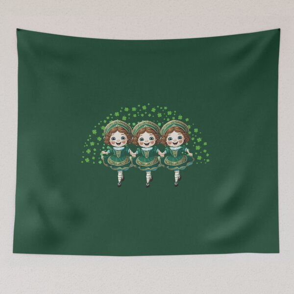 Item preview, Dancers in a green irish suit, Feis, Oireachtas, Ghillies,St Patricks Day,  Irish Dancer, Kiss Me im Irish designed and sold by KolorellaS.