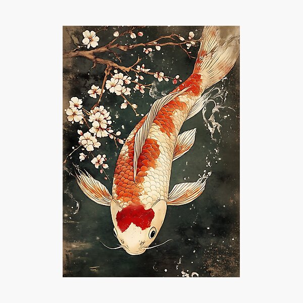 Item preview, Japanese Koi's Journey designed and sold by bapupa.