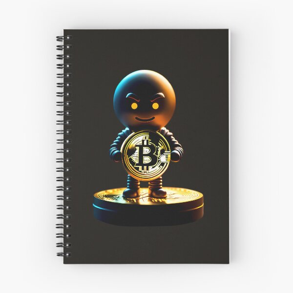 Item preview, Bitcoin Enthusiast Holding Golden Bitcoin - High-Quality Illustration for Crypto Lovers designed and sold by Pickmash.