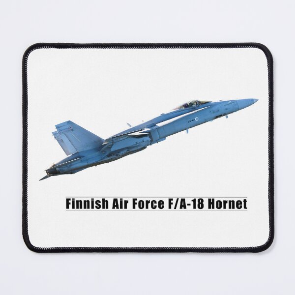 Item preview, Finnish Air Force F-18 Fighter jet flying designed and sold by blindphotog.