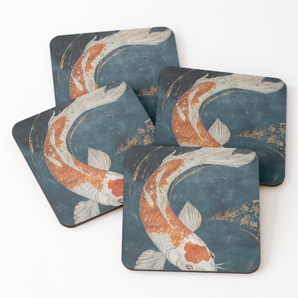 Item preview, Arte japonés de los koi designed and sold by bapupa.