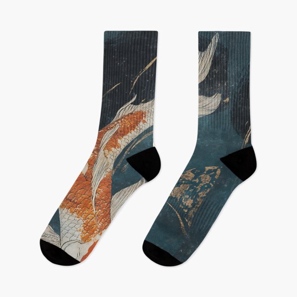 Item preview, Arte japonés de los koi designed and sold by bapupa.