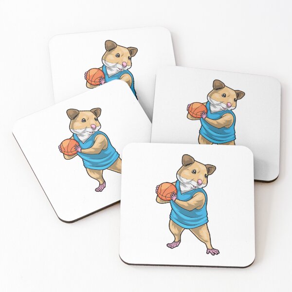 Item preview, Hamster Basketball player Basketball designed and sold by Snabdesign84.