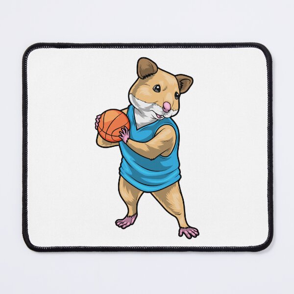 Item preview, Hamster Basketball player Basketball designed and sold by Snabdesign84.