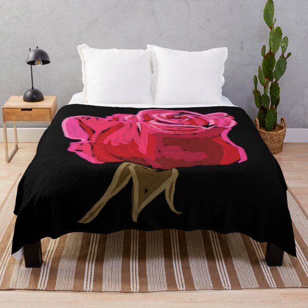 Item preview, "Red Rose" Jamie's Hand-Drawn Floral Collection designed and sold by Rocky Hollow Gardens.
