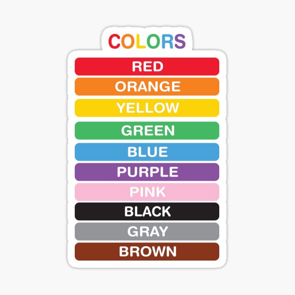 Item preview, Colors nursery poster designed and sold by BuxomBabe21.