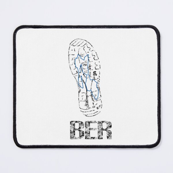 Item preview, Berlin Marathon Runner Route Cityscape Shoe Print | Berlin 26.2 designed and sold by Bored Imagination .