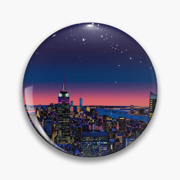 Item preview, New York at Night  designed and sold by CoputerEasel.