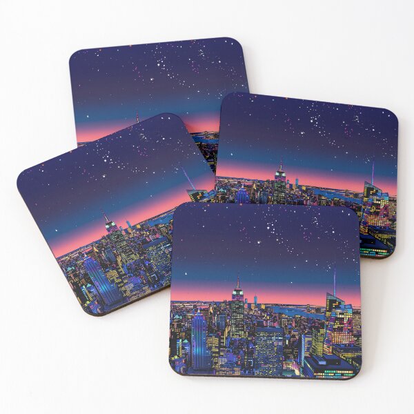 Item preview, New York at Night  designed and sold by CoputerEasel.