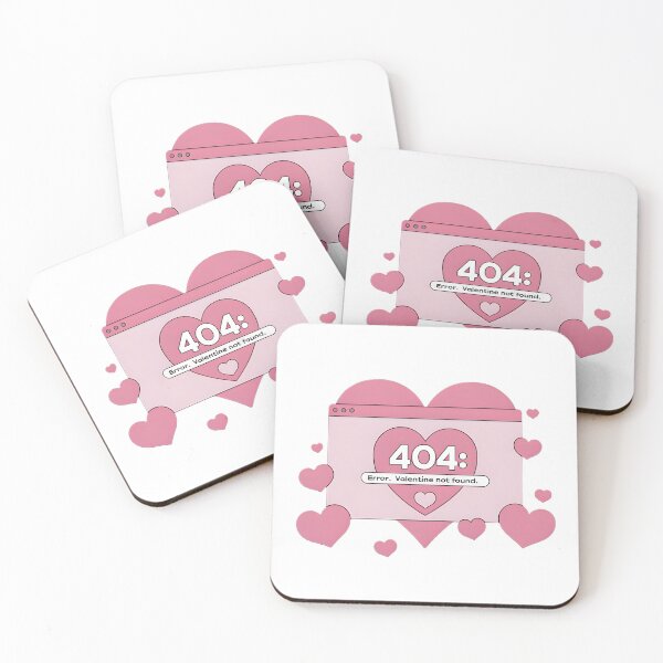 Item preview, 404: Valentine Not Found designed and sold by DZ-Merch.