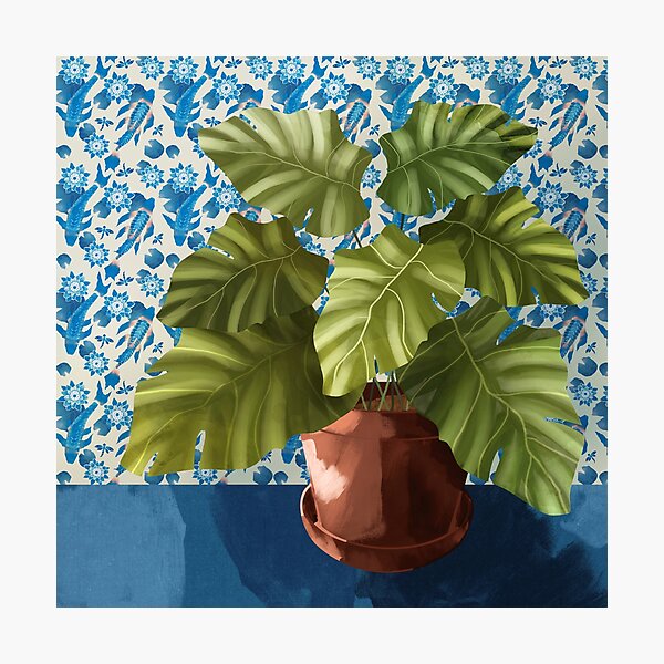 Item preview, House Plant with Koi Paper designed and sold by spacefrogdesign.