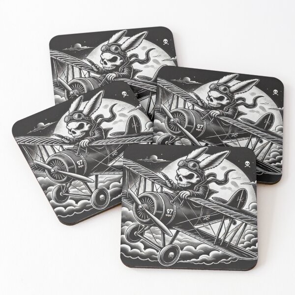 Item preview, rabbit and biplane designed and sold by Azazel77.