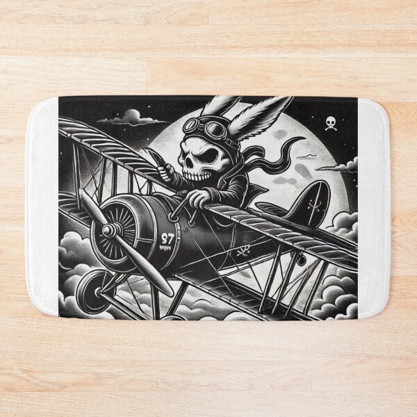 Item preview, rabbit and biplane designed and sold by Azazel77.