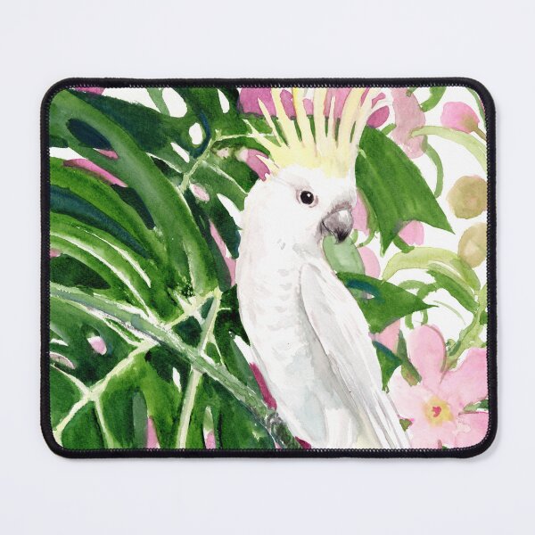 Item preview, Sulphur-Crested Cockatoo in the Jungle designed and sold by surenart.
