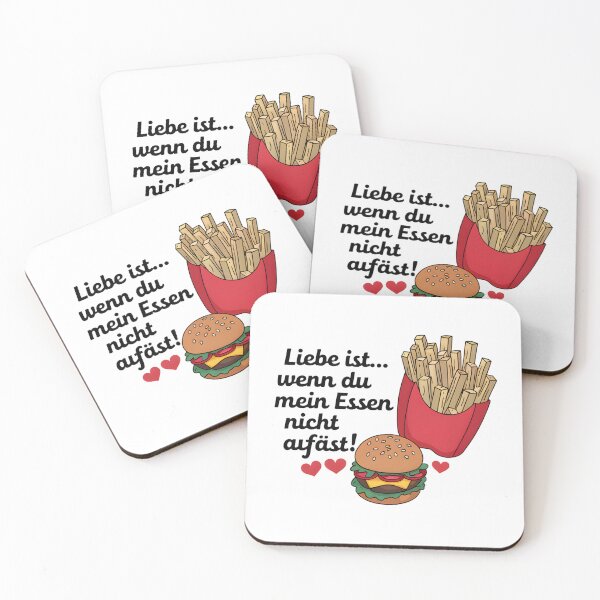 Artikelvorschau, Liebe ist… wenn du mein Essen nicht aufisst! entworfen und verkauft von DZ-Merch.