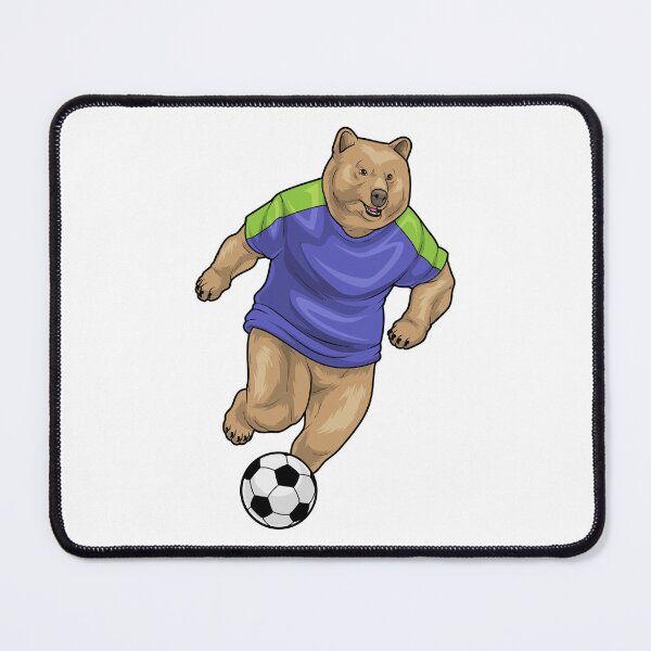 Item preview, Bear Soccer player Soccer designed and sold by Snabdesign84.