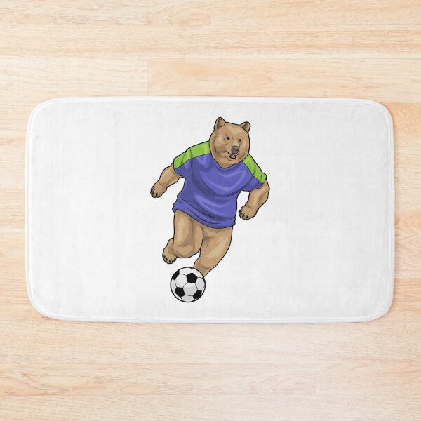 Item preview, Bear Soccer player Soccer designed and sold by Snabdesign84.