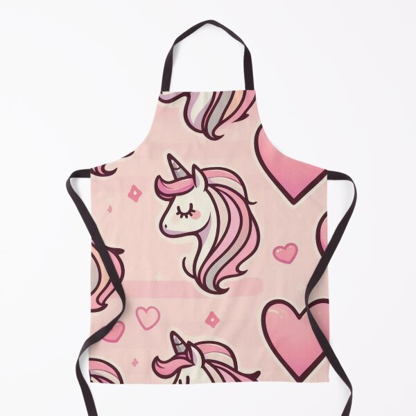 Item preview, Adorable Unicorn and Heart Pattern designed and sold by Furbulous Faces.
