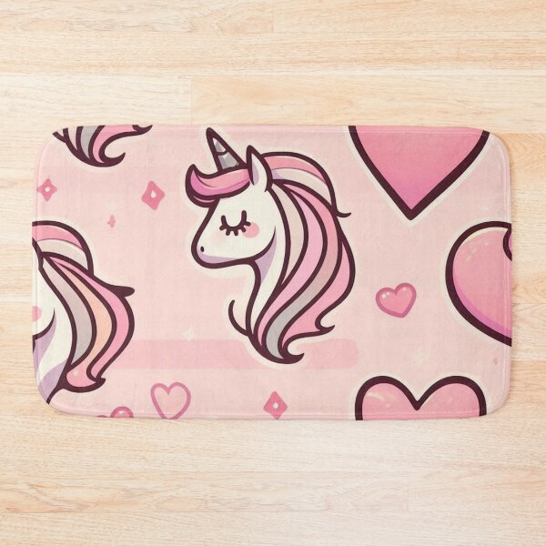Item preview, Adorable Unicorn and Heart Pattern designed and sold by Furbulous Faces.