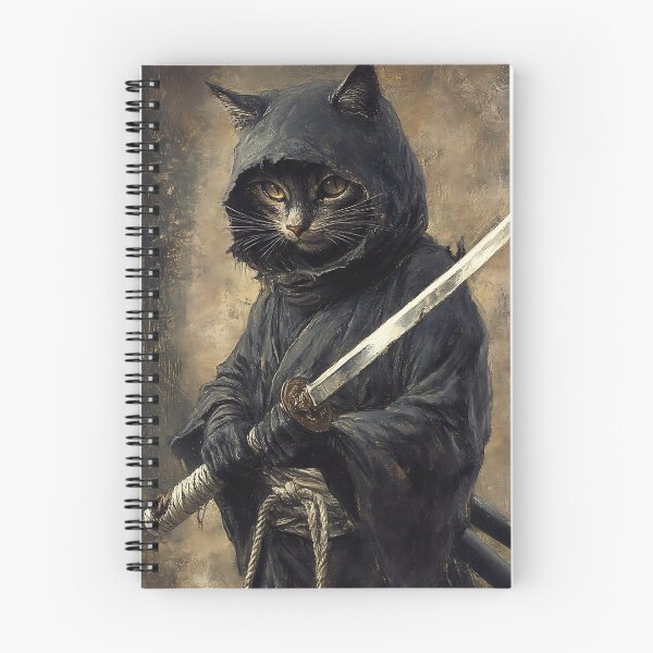Item preview, Japanese Cat Ninja designed and sold by bapupa.