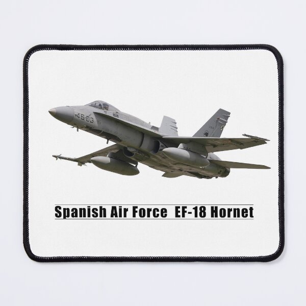 Item preview, Spanish Air Force EF-18 Fighter jet flying towards left designed and sold by blindphotog.