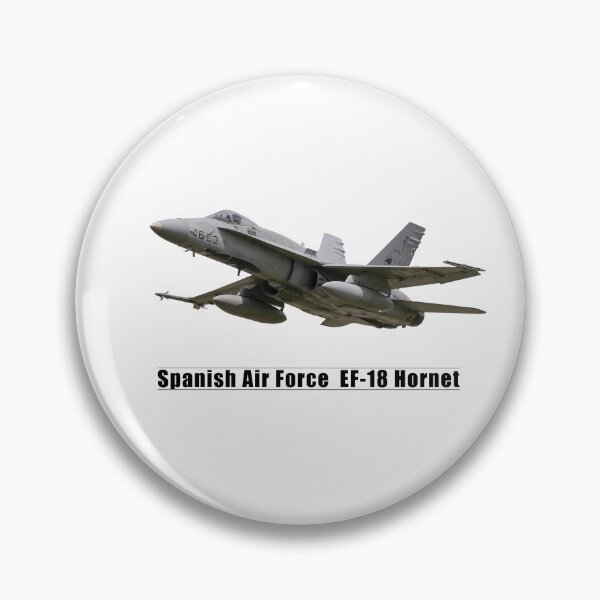 Item preview, Spanish Air Force EF-18 Fighter jet flying towards left designed and sold by blindphotog.