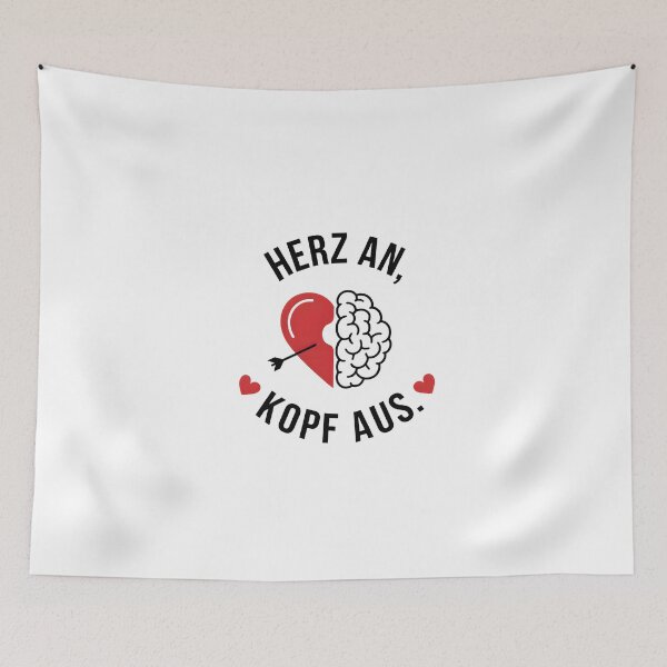 Item preview, Heart On, Head Off designed and sold by DZ-Merch.