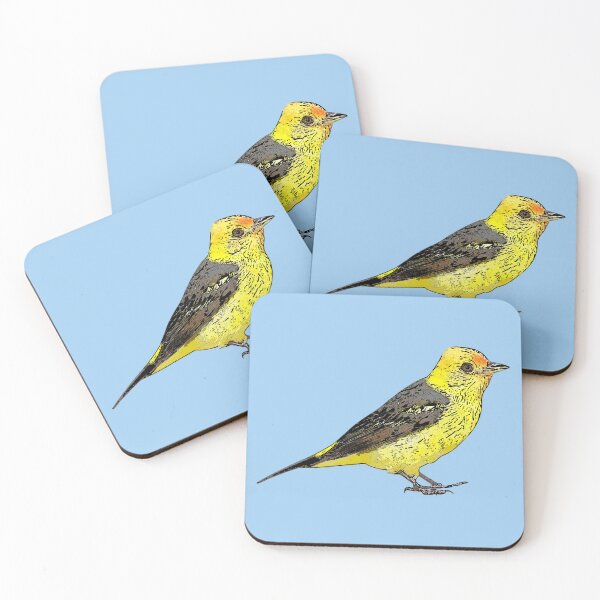 Item preview, Western Tanager Black Alternate Design  designed and sold by designsasstultd.