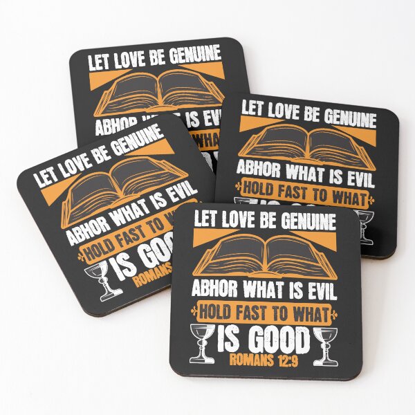 Item preview, Let Love Be Genuine Abhor What Is Evil Hold Fast To What Is Good designed and sold by Roland1980.