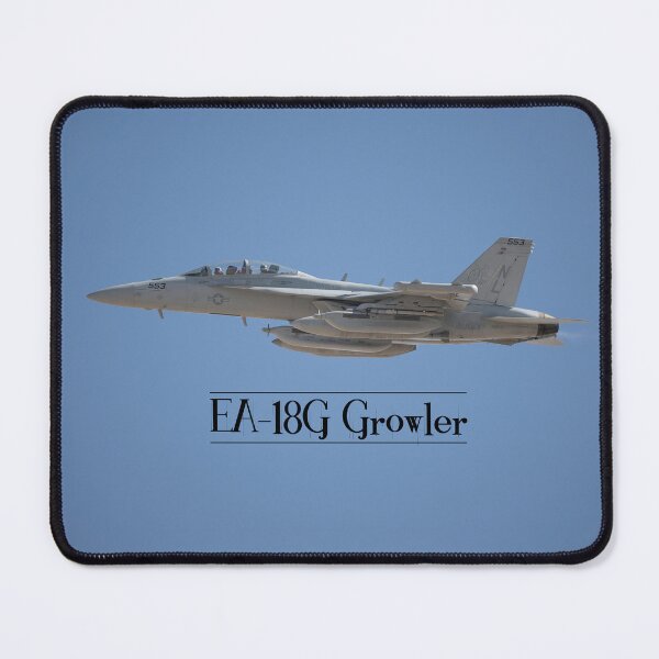 Item preview, American EA-18G Growler Electronic Warfare Jet Flying Towards The Left designed and sold by blindphotog.