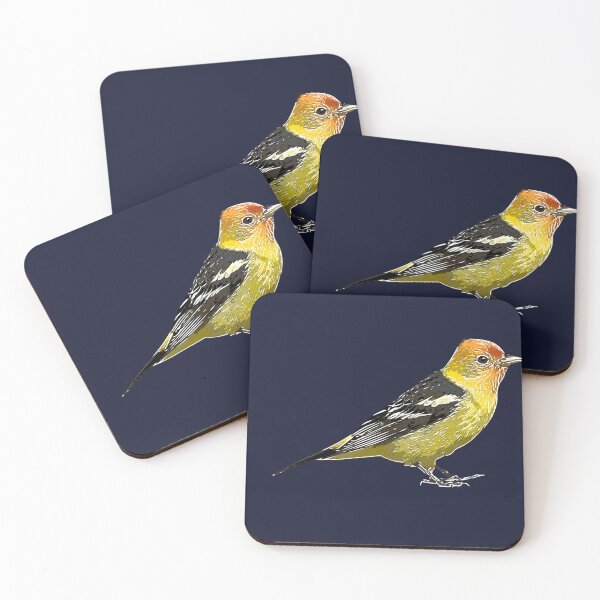 Item preview, Western Tanager White Alternate Design  designed and sold by designsasstultd.