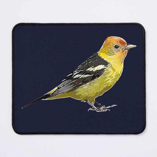Item preview, Western Tanager White Alternate Design designed and sold by designsasstultd.