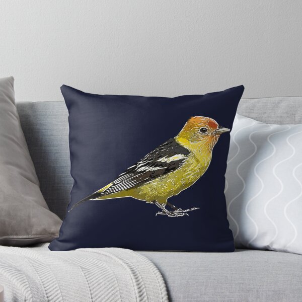 Item preview, Western Tanager White Alternate Design  designed and sold by designsasstultd.