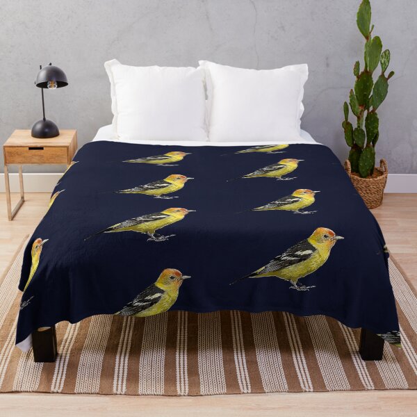 Item preview, Western Tanager White Alternate Design designed and sold by designsasstultd.